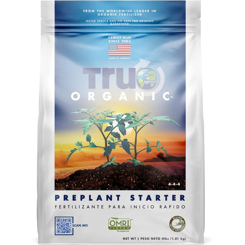 True Organic Preplant Starter Granular Fertilizer, 4 lbs.