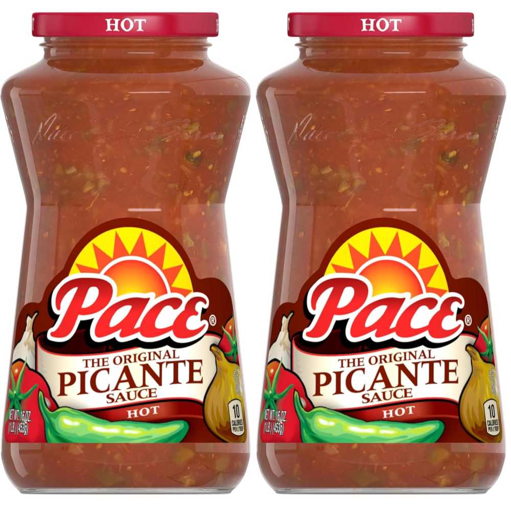 2-Pack Pace Hot Picante Sauce, 16 oz.