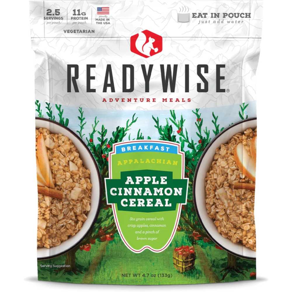 ReadyWise Freeze Dried Apple Cinnamon Cereal