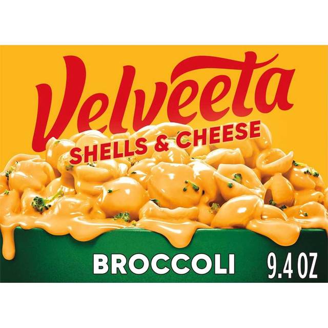 Velveeta Shells & Cheese w/ Broccoli, 9.4 oz.