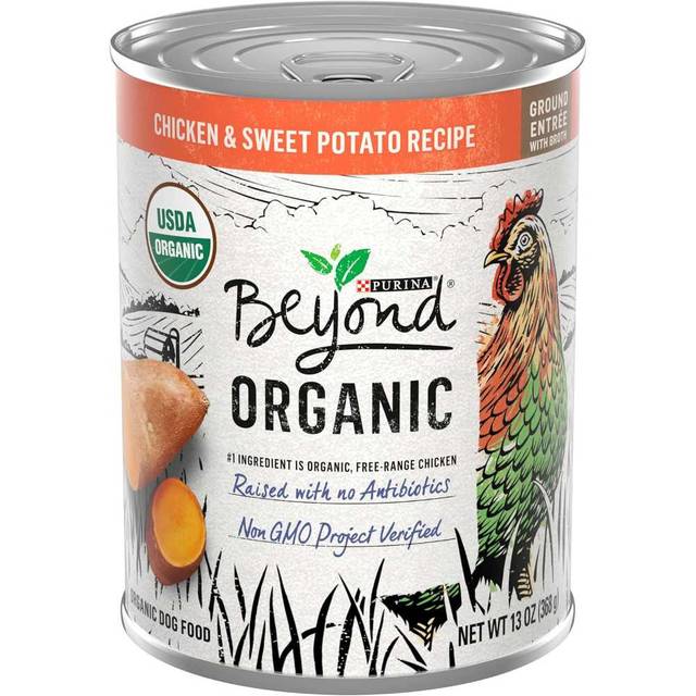 12-Pack Purina Beyond Organic Canned Dog Food, 13 oz. (Chicken & Sweet Potato)
