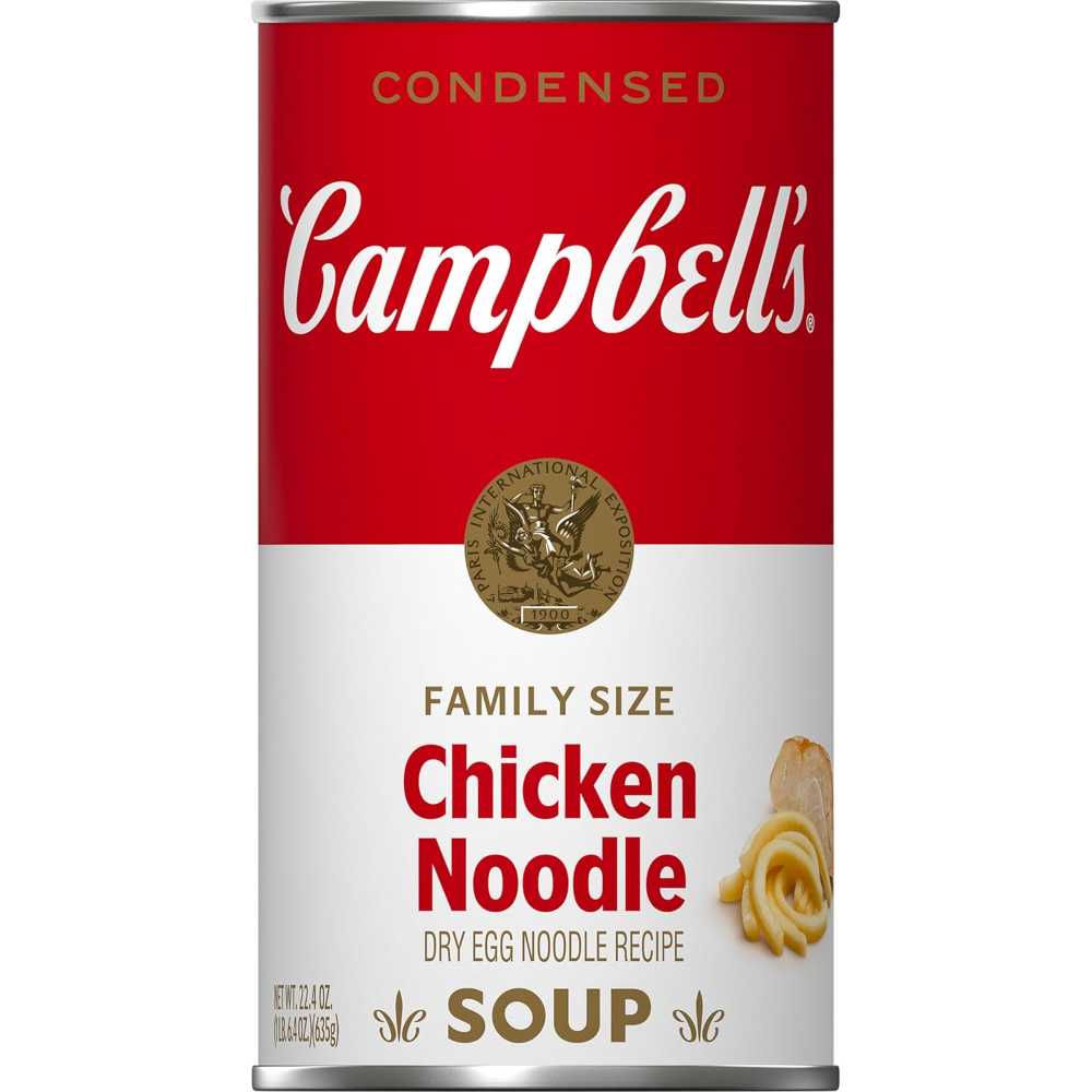 Campbell’s Condensed Chicken Noodle, Family Size 22.4 oz.