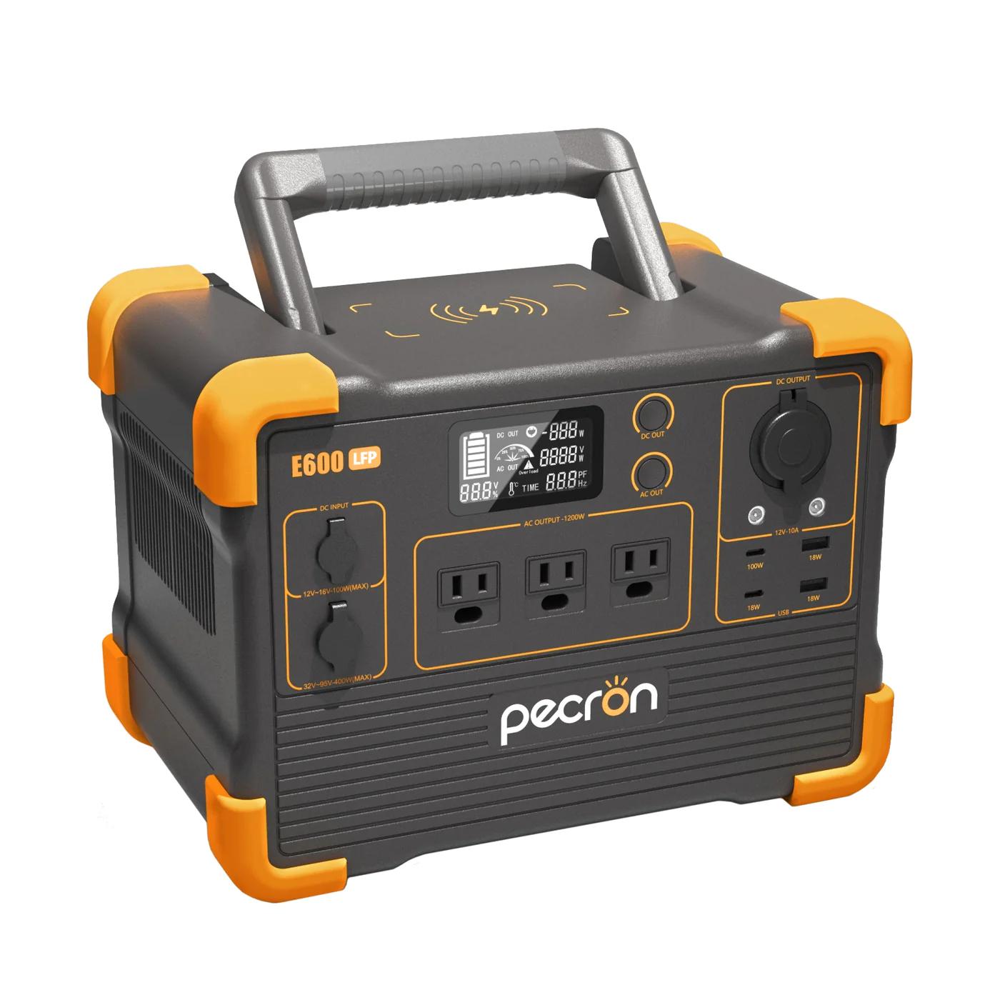 Pecron 1200W/614Wh LiFePO4 Power Station