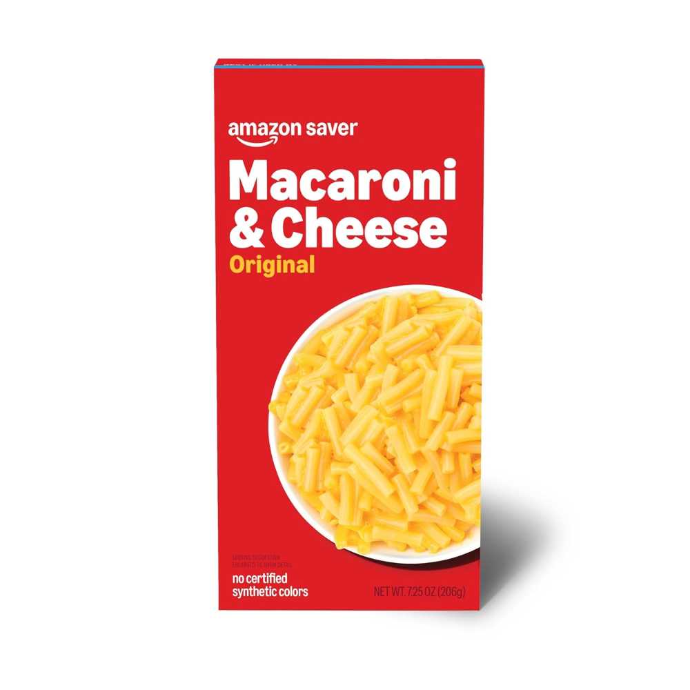 Amazon Saver Original Macaroni & Cheese, 7.25 oz.
