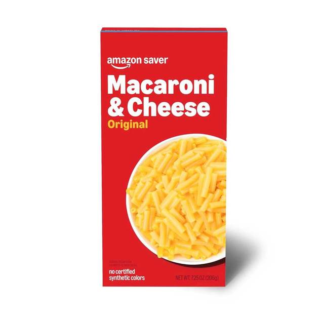 Amazon Saver Original Macaroni & Cheese, 7.25 oz.