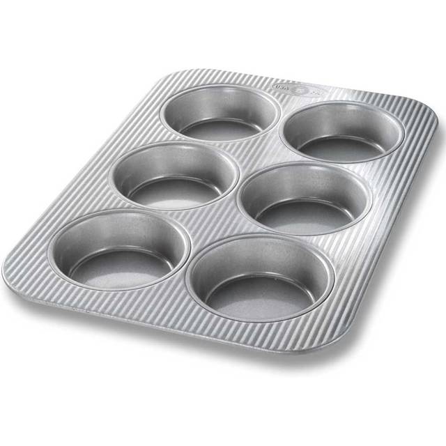 USA Pan 15.75" x 11" Aluminized Steel Mini Round Cake Pan