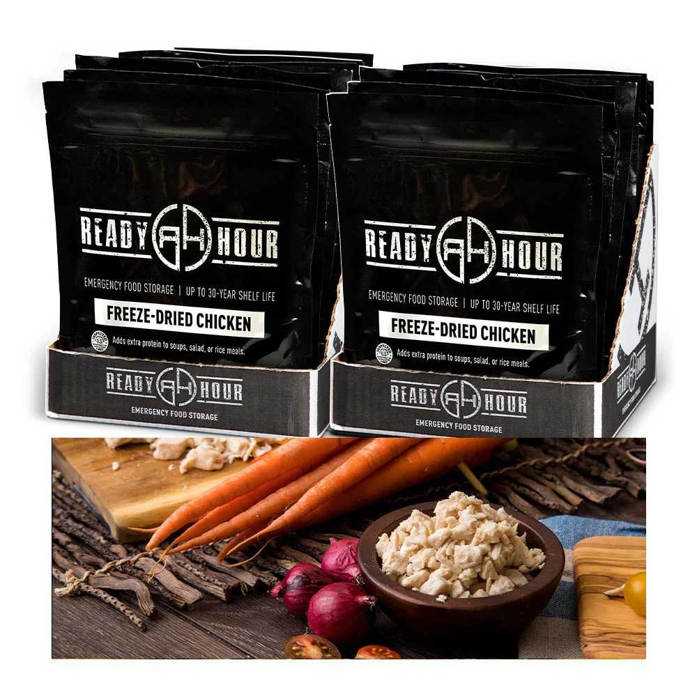 BOGO: Freeze-Dried White Meat Chicken Case Pack