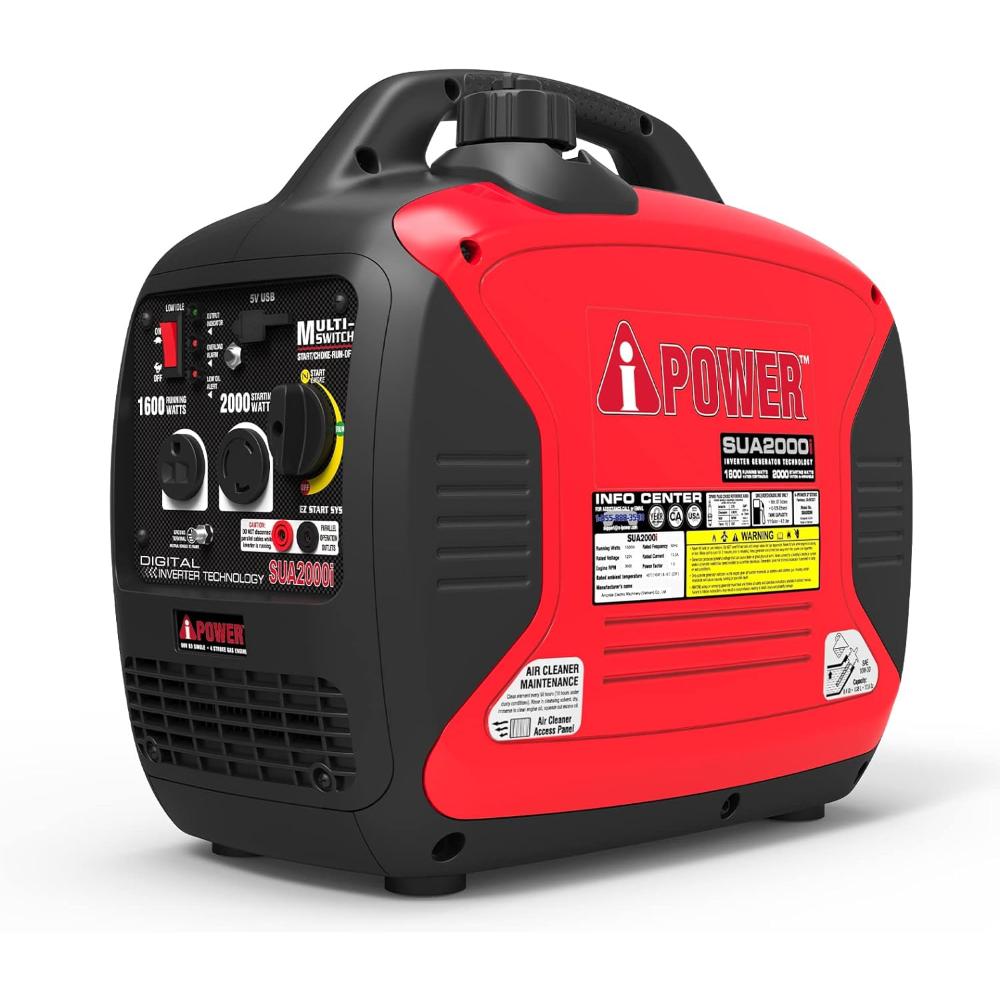 A-iPower 2000W Ultra-Quiet Portable Inverter Generator