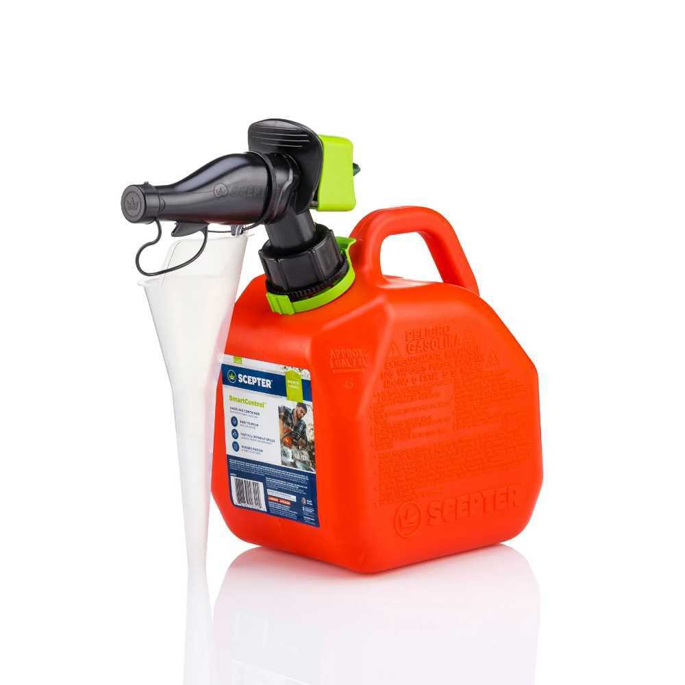 Scepter 1-Gallon SmartControl Gas Can w/ Funnel