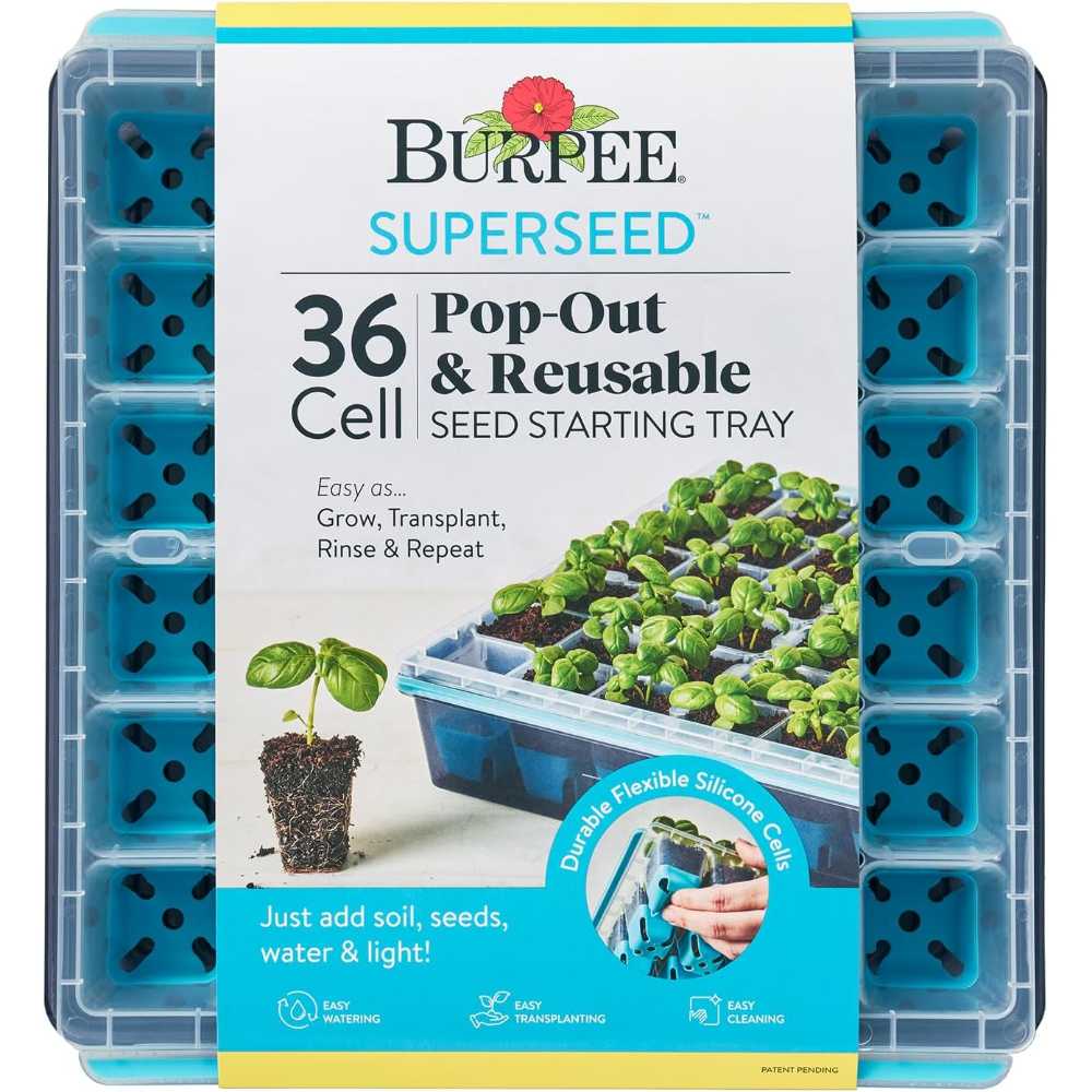 Burpee SuperSeed 36-Cell Seed Starting Tray
