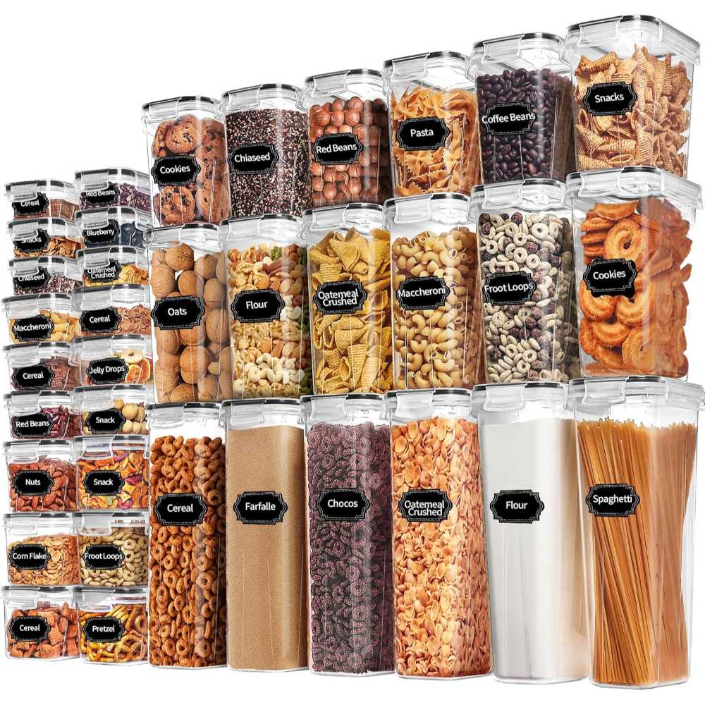 36-Pack Skroam Airtight Food Storage Containers