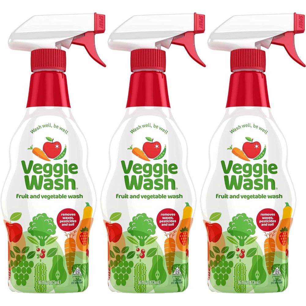 3-Pack Veggie Wash Fruit & Vegetable Wash, 16 oz.