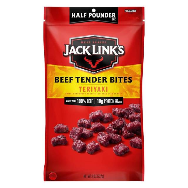 Jack Link's Teriyaki Beef Tender Bites, 8 oz.