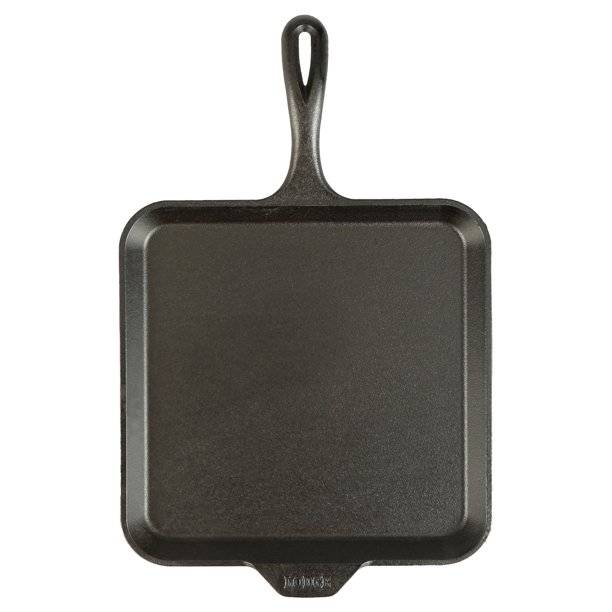 Lodge Seasoned Cast Iron 11" Square Griddle