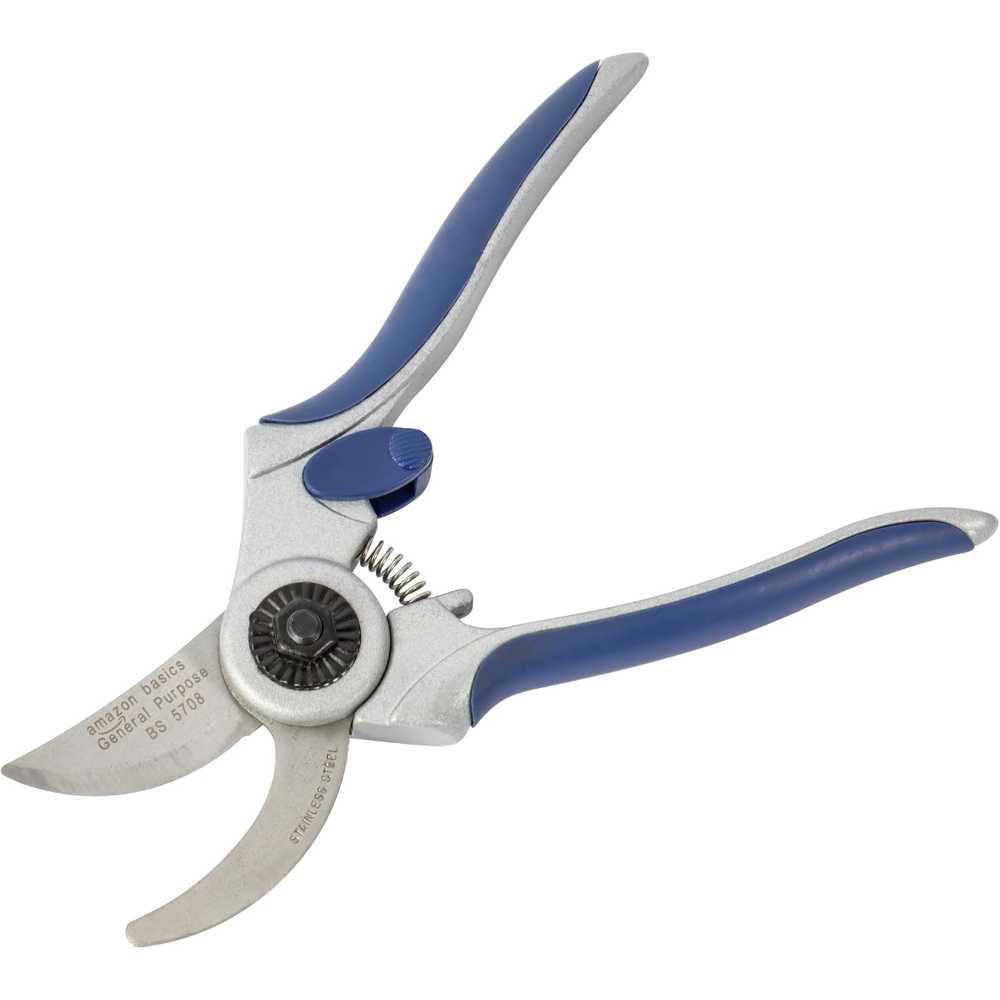 Amazon Basics 7" Steel Bypass Pruning Shears