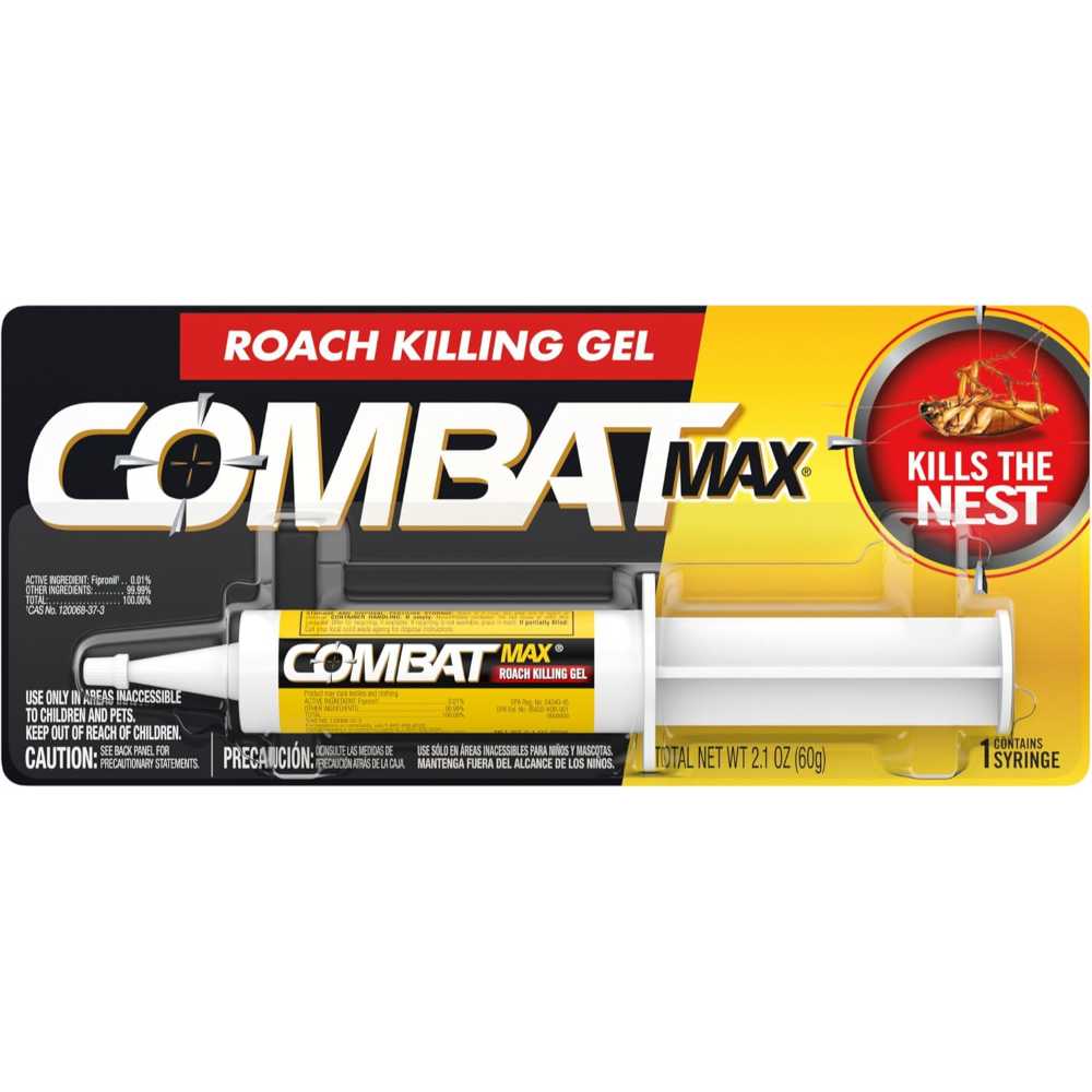 Combat Max Roach Killing Gel, 2.1 oz.