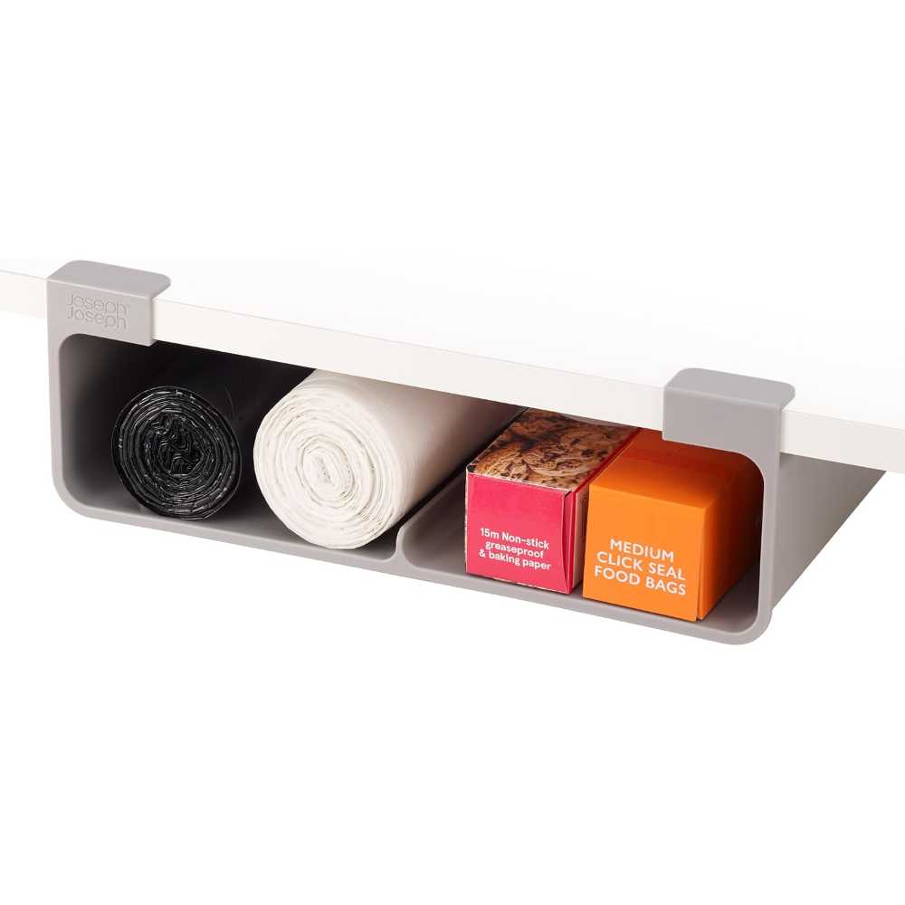 Joseph Joseph CupboardStore Under-Shelf Foil/Bag/Roll Space-Saving Storage