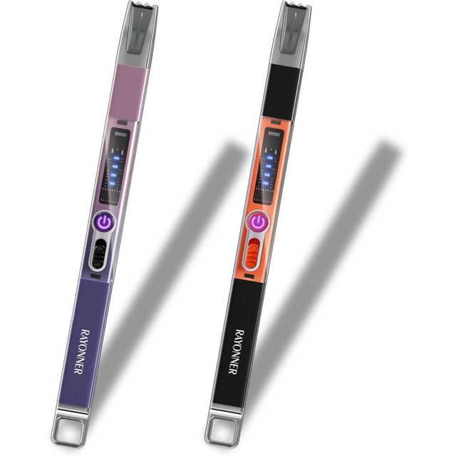 2-Pack Rayonner Rechargeable USB-C Electric Arc Lighter