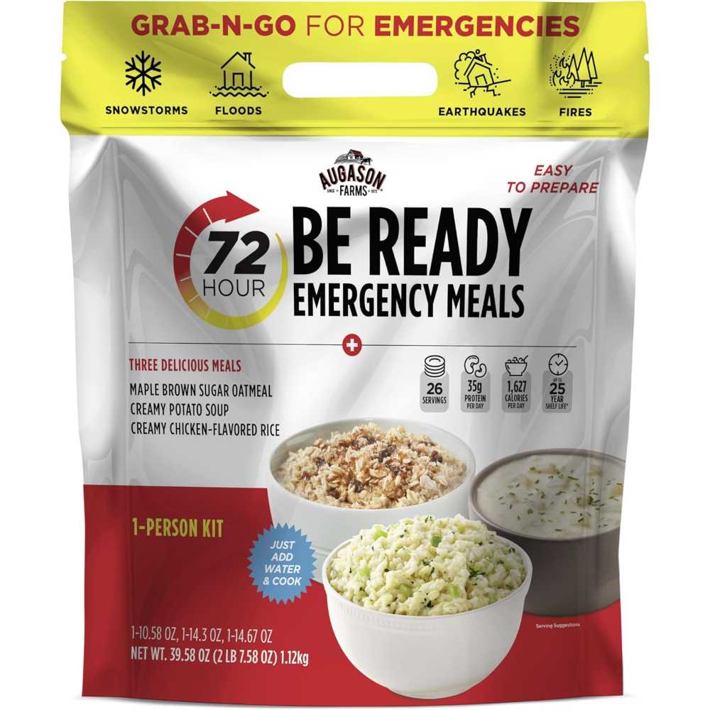 Augason Farms 72-Hour Be Ready Emergency Meal Kit