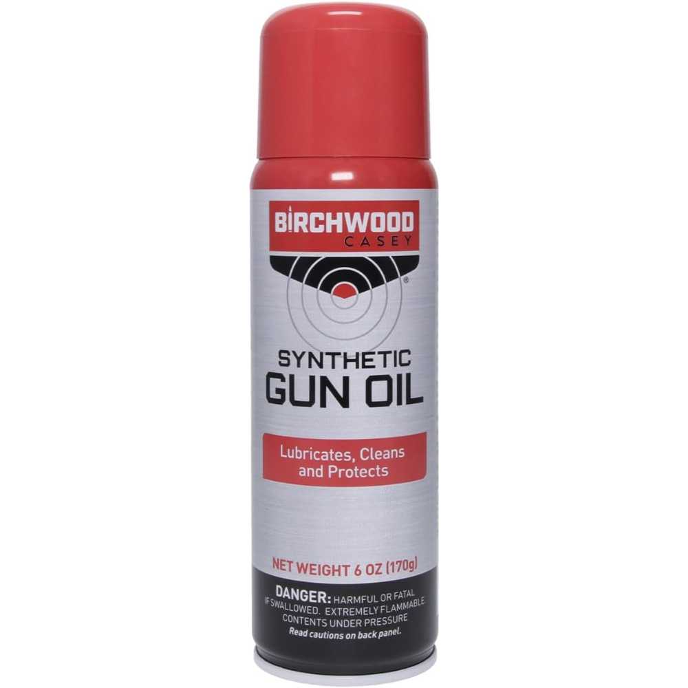 Birchwood Casey Synthetic Gun Oil Aerosol, 6 oz.