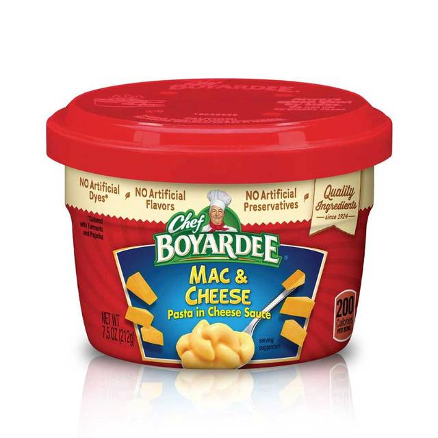12-Pack Chef Boyardee Mac & Cheese Microwavable Bowls, 7.5 oz.