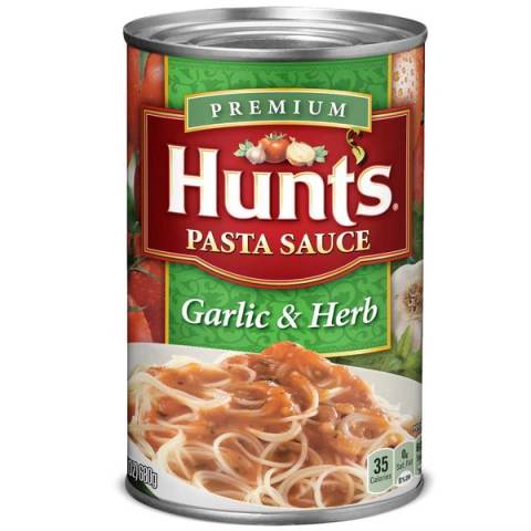 Hunt's Garlic & Herb Pasta Sauce, 24 oz.
