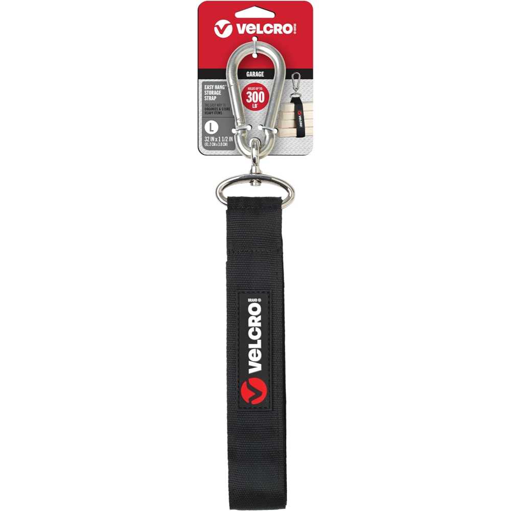Velcro Brand 300 lb. Heavy Duty Easy Hang Storage Strap (Large)