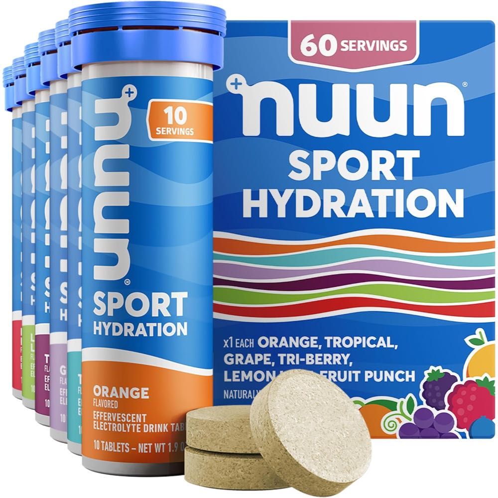 60-Pack Nuun Sport Electrolyte Tablets (Variety Pack)