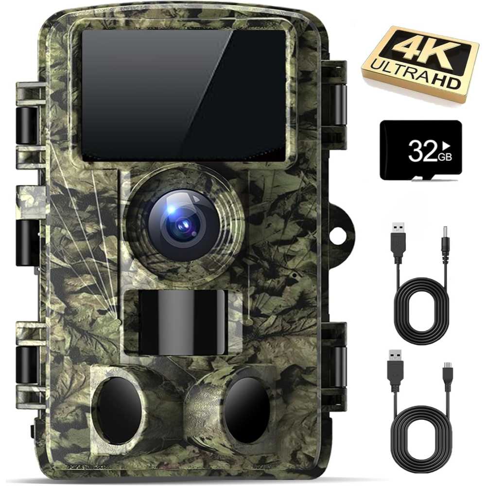 Dargahou 4K 48MP Trail Camera
