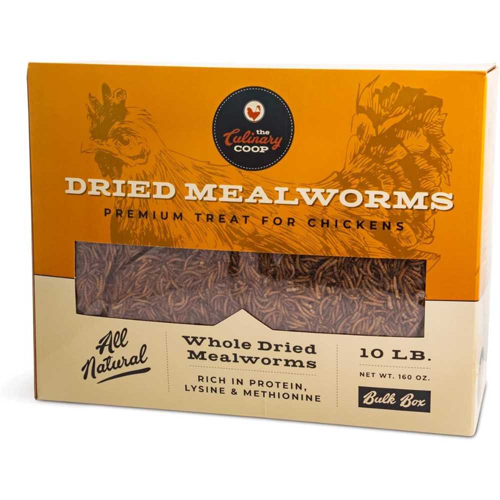 Fluker's Dried Mealworms for Chickens, 10 lb.