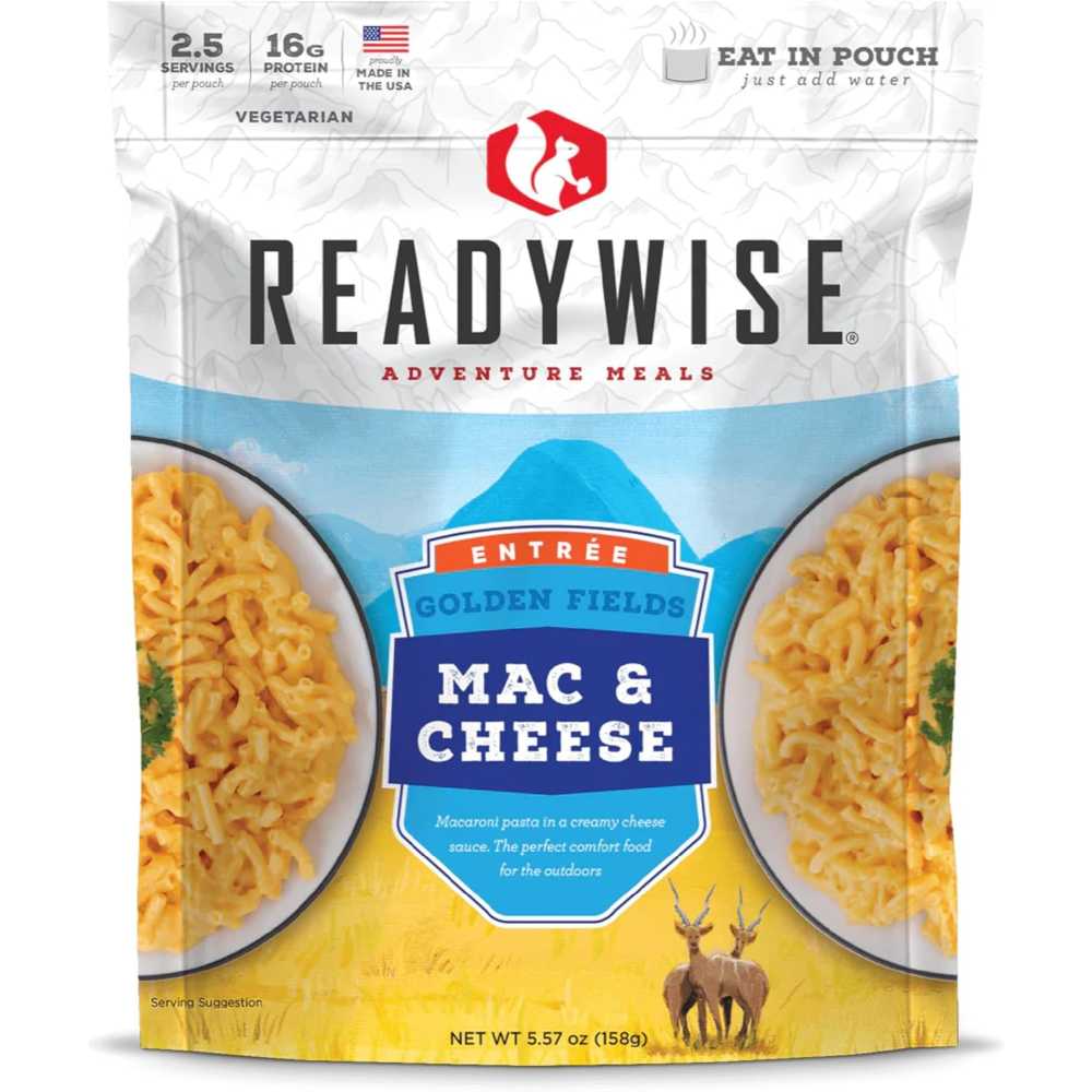 ReadyWise Freeze Dried Mac & Cheese
