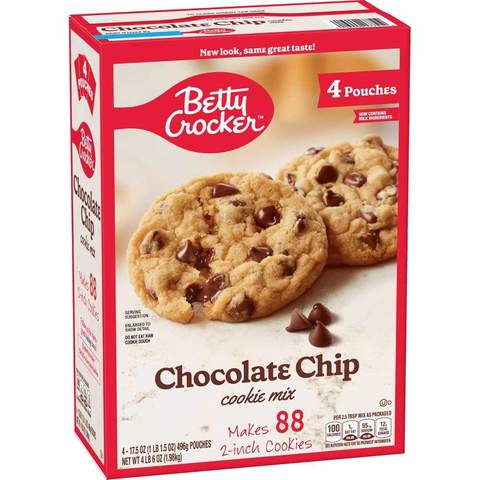Betty Crocker Chocolate Chip Cookie Mix, 4 lb. 6 oz.