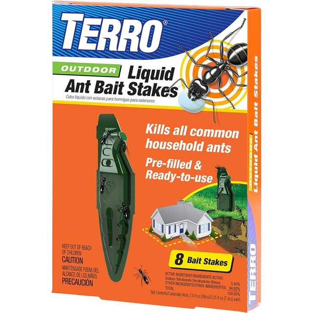 8-Pack Terro Outdoor Liquid Ant Bait Stakes