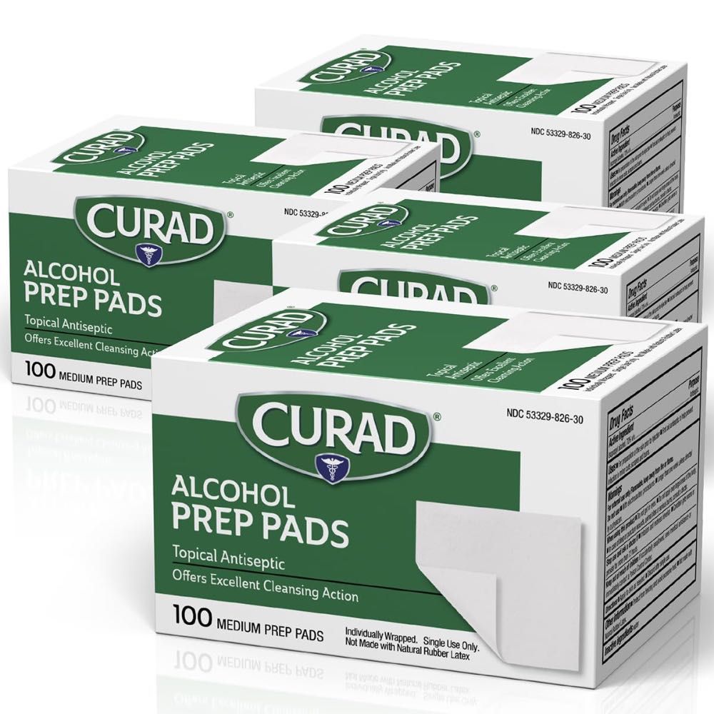 400-Count Curad Alcohol Prep Pads
