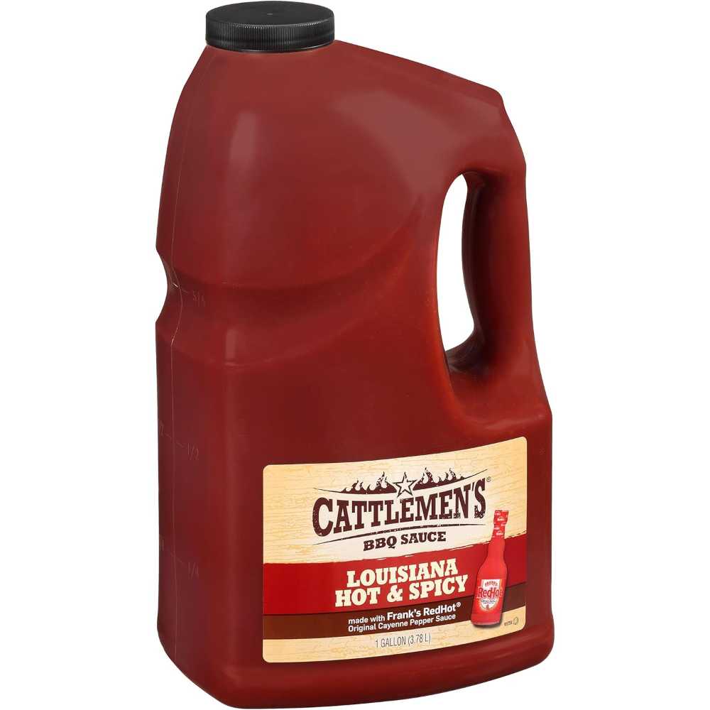 Cattlemen's Louisiana Hot & Spicy BBQ Sauce, 128 oz.