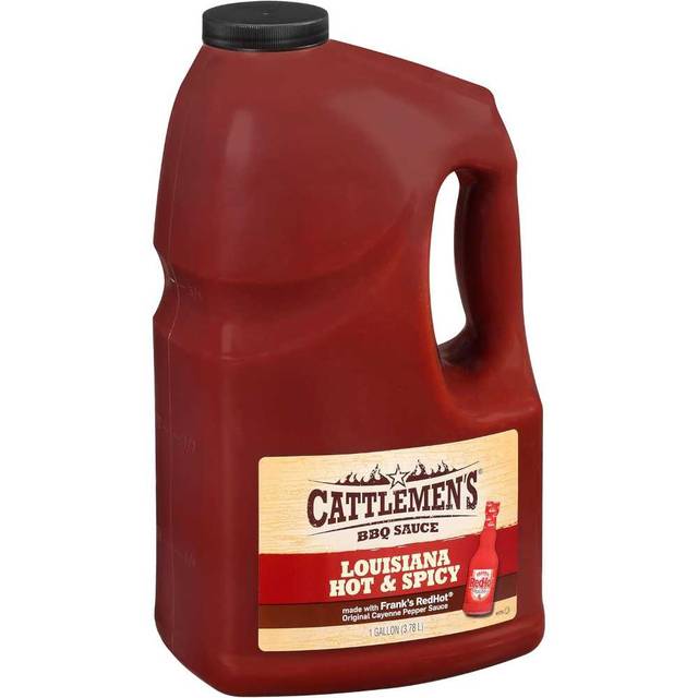 Cattlemen's Louisiana Hot & Spicy BBQ Sauce, 128 oz.