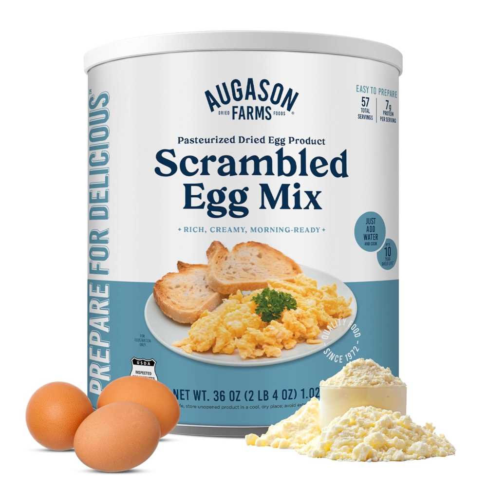 Augason Farms Scrambled Egg Mix #10 Can