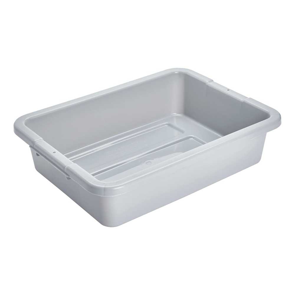 Rubbermaid Commercial Bus/Utility Box, 4.6 Gallon