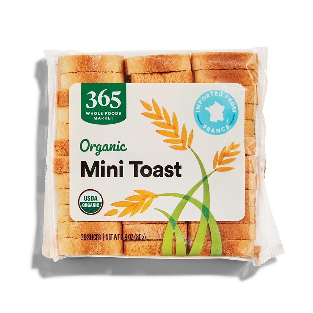 Prime: Whole Foods Market Organic Mini Toast, 2.8 oz.