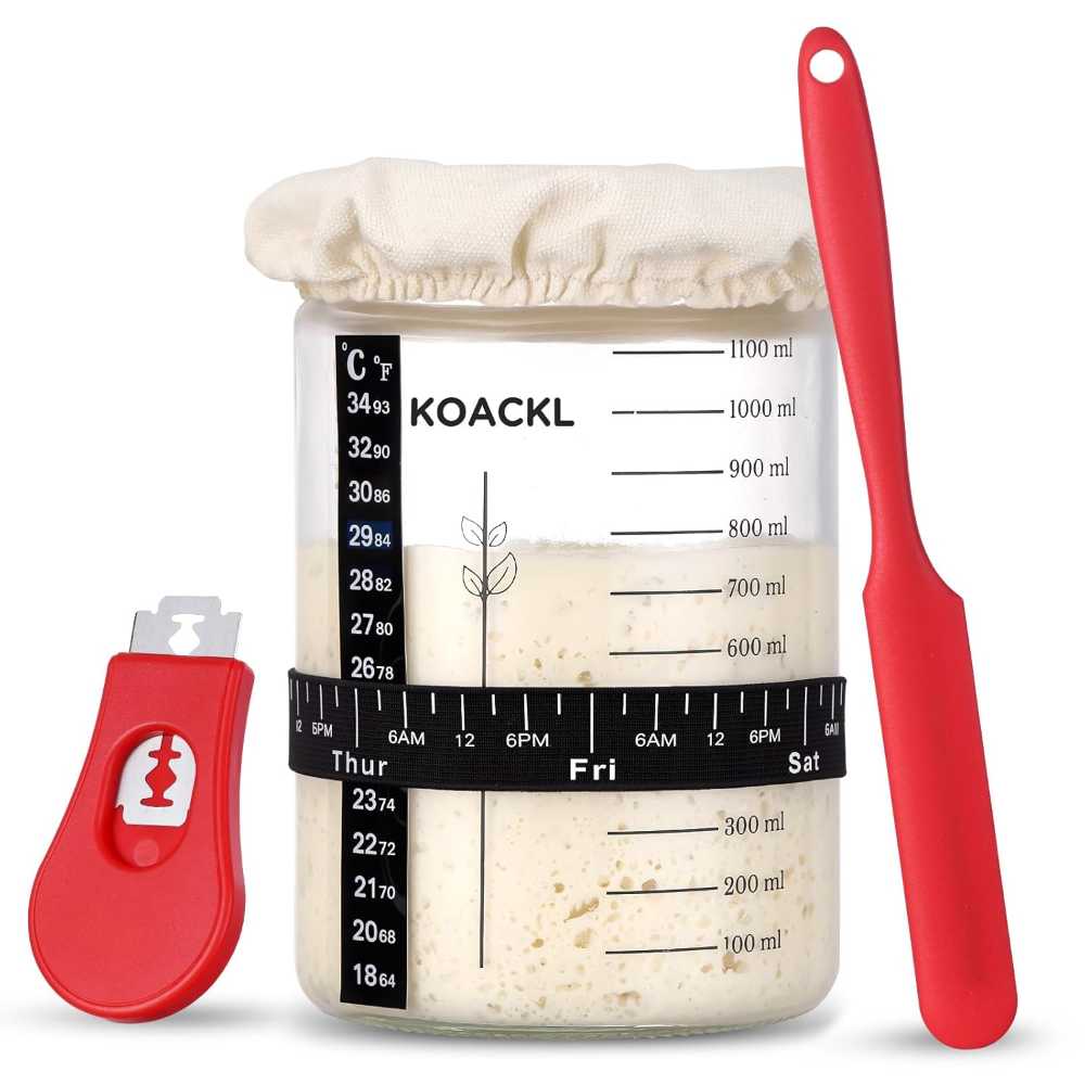 Koackl 40 oz. Sourdough Starter Kit