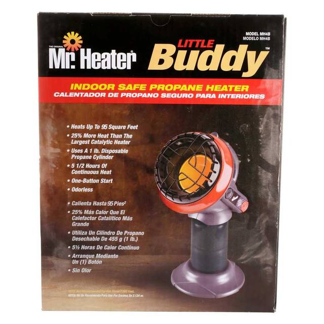 Mr. Heater Little Buddy 3,800 BTU Portable Radiant Propane Heater
