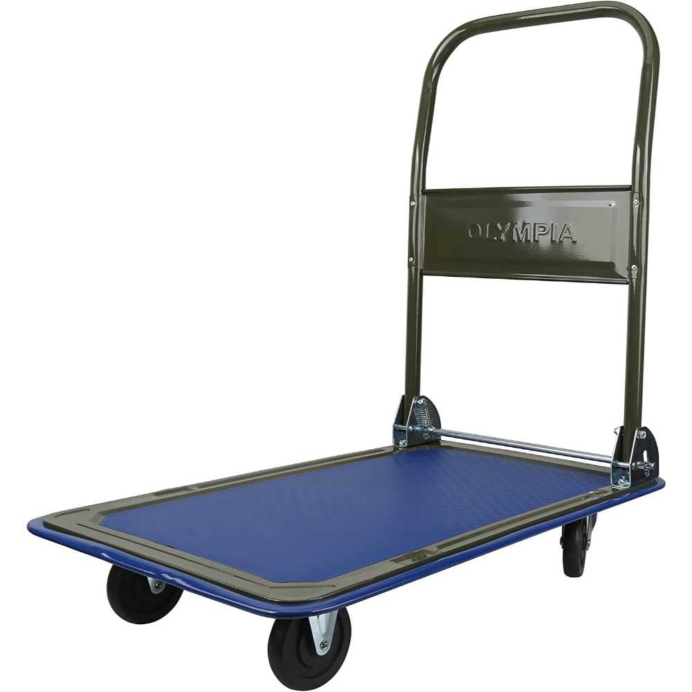 Olympia Tools Foldable Push Cart Dolly (330 lb.)