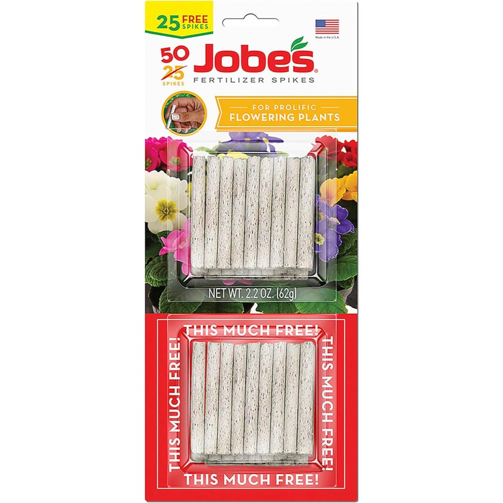 50-Pack Jobe’s Plant Food Fertilizer Spikes