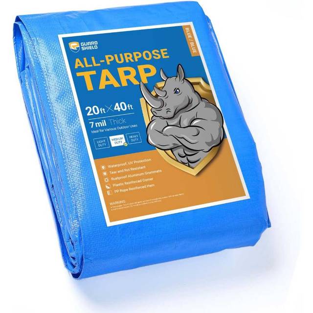 Guard Shield 20' x 40' 7-Mil Tarp