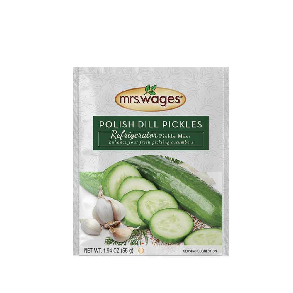 12-Pack Mrs. Wages Polish Dill Pickles Refrigerator Mix