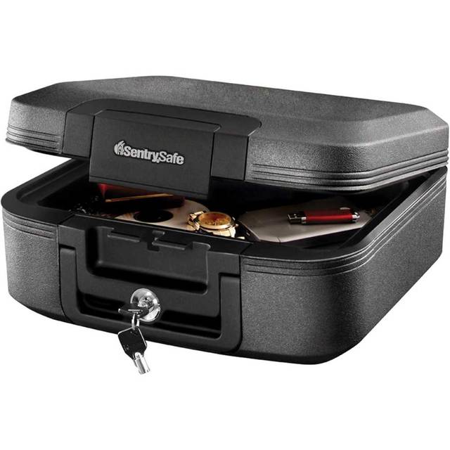 SentrySafe Fireproof & Waterproof Safe w/ Key Lock (0.28 cu. ft.)