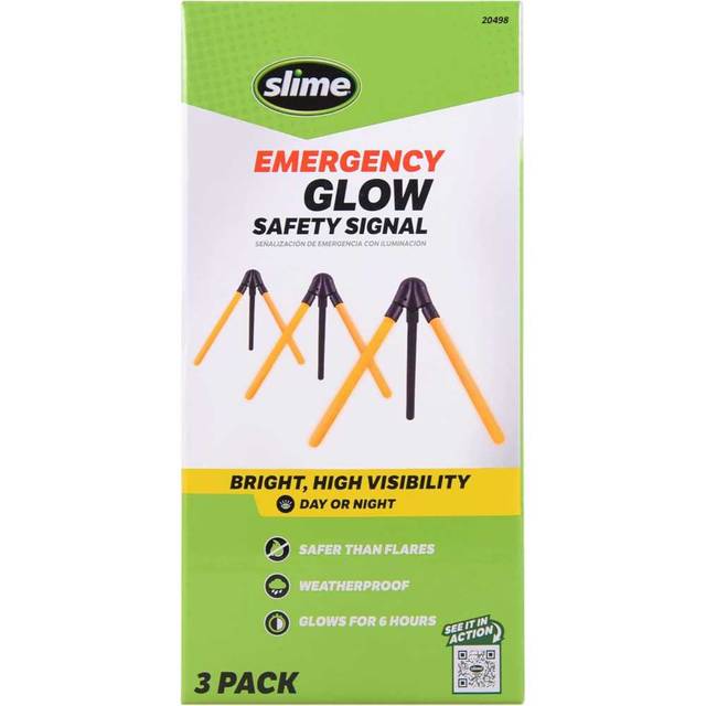 3-Pack Slime Glow Emergency Roadside Signals