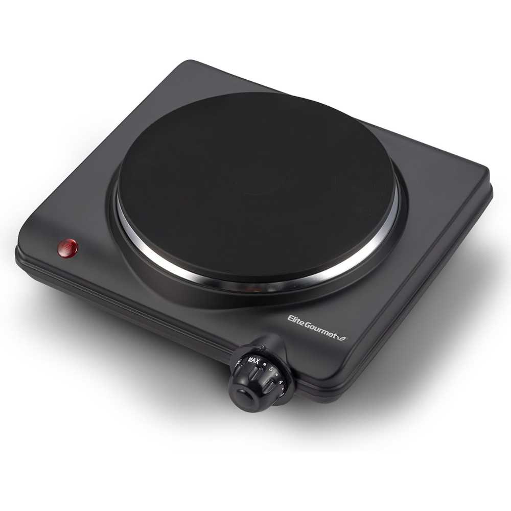 Prime Members: Elite Gourmet Electric Single Cast Iron Burner
