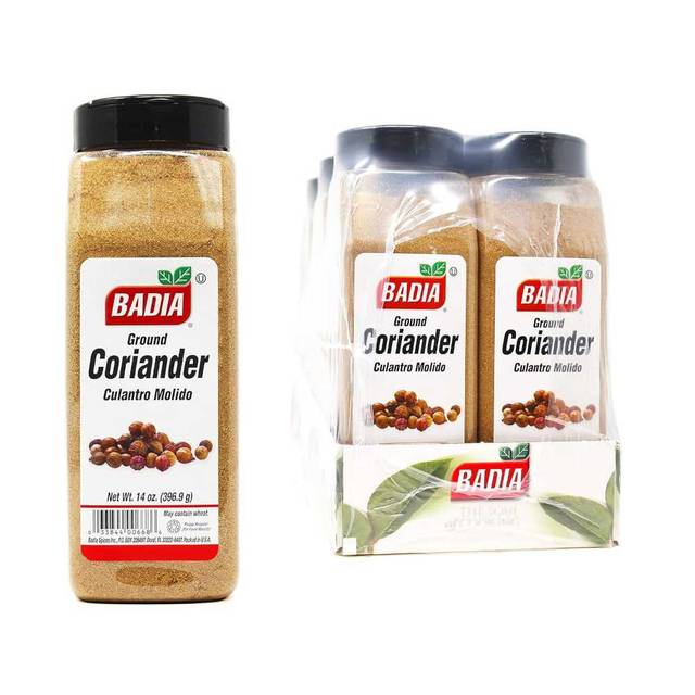 6-Pack Badia Ground Coriander, 14 oz.