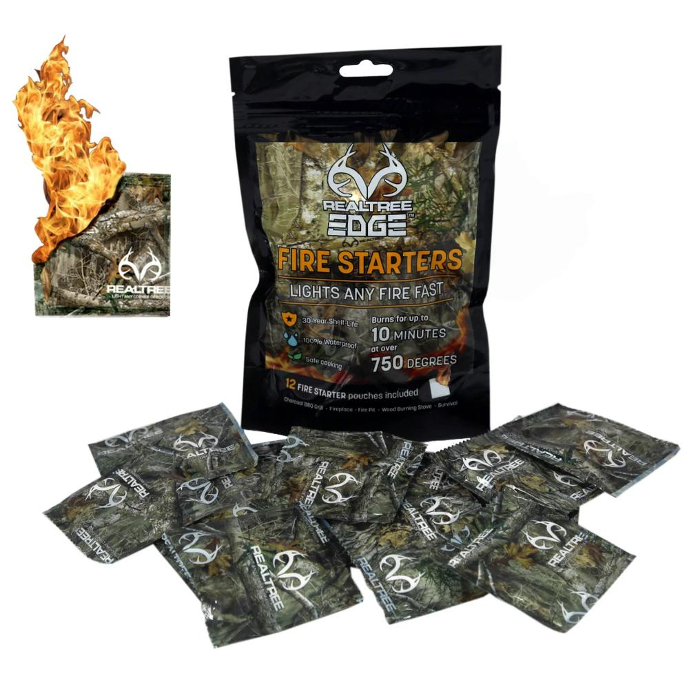 24-Pack RealTree Edge Waterproof Fire Starters